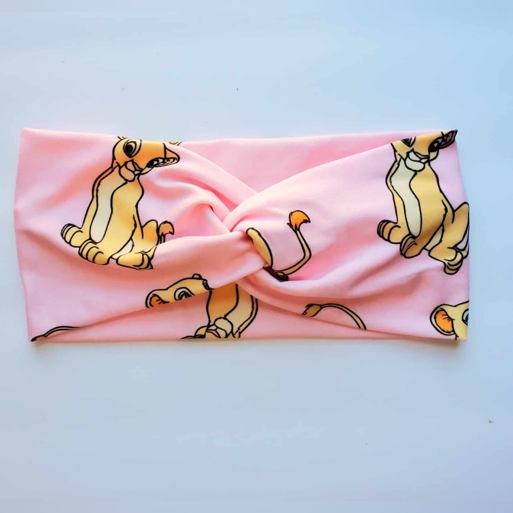 Headband twist lion nala